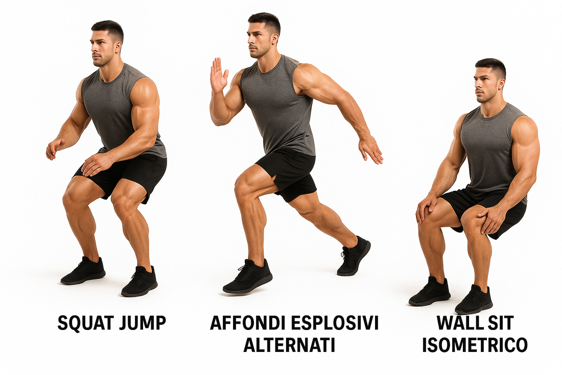 esercizi a corpo libero per saltare di più