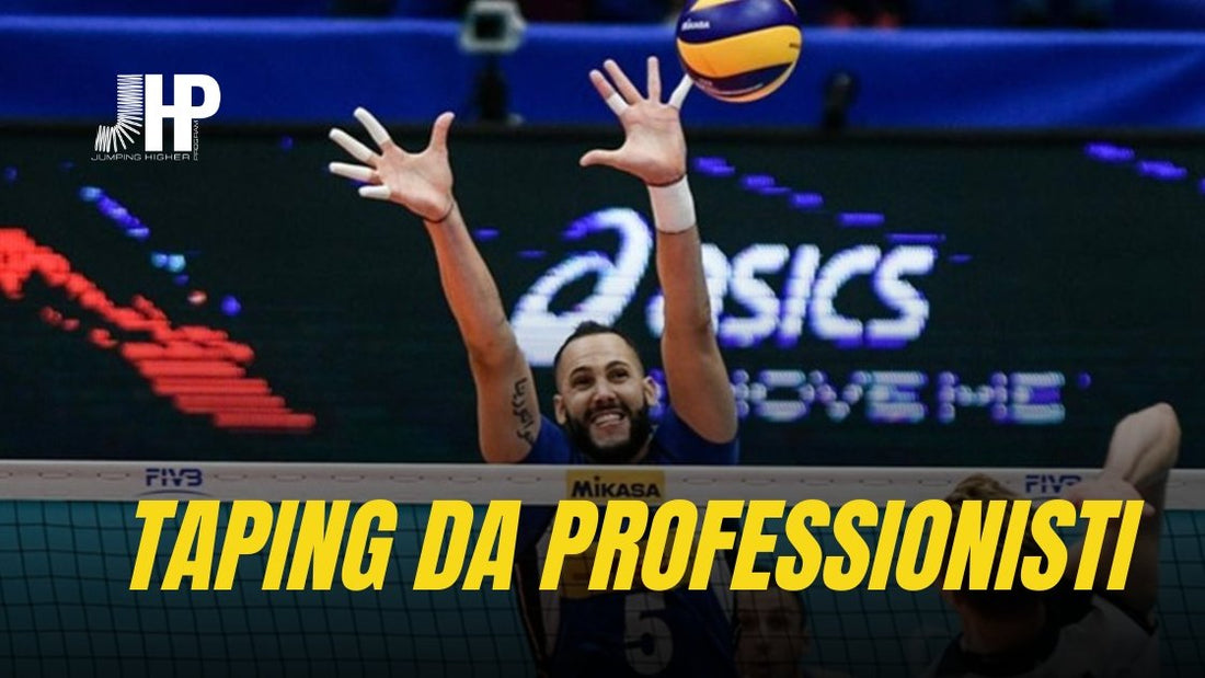 Il taping dei professionisti del volley: come si incerottano le dita i grandi della pallavolo - JHP® Jump Higher Program