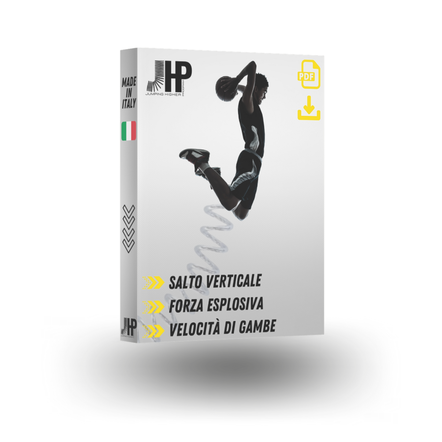 aumentare il salto, aumento Vertical Jump, aumento elevazione, programma d'allenamento per il salto verticale, jhp jump higher pro